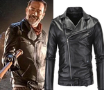 Jaqueta Negan TWD Couro de Plutônio