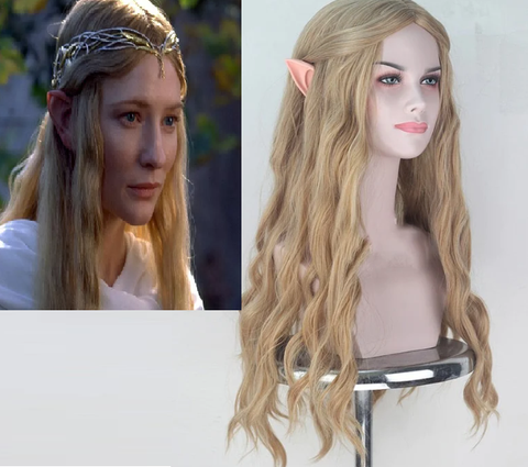 Peruca Medieval Elfa(o) Galadriel