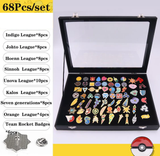 Insígnias Pokémon Conjunto 48 a 68Pcs - Nerd Loja