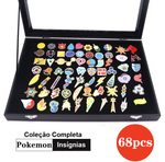 Insígnias Pokémon Conjunto 48 a 68 Insígnias