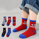 Meias do Homem Aranha Kit com 5 Meias