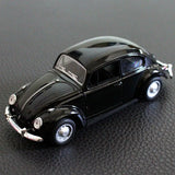 Fusca em Miniatura de Metal Clássico 1/32