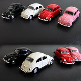 Fusca em Miniatura de Metal Clássico 1/32