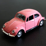 Fusca em Miniatura de Metal Clássico 1/32