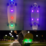 Skate Led USB Conjunto 2 ou 4 Leds