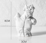 Estátua Grega Romana Personalidades 8cm