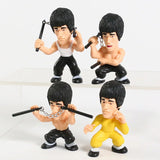 Boneco Bruce Lee Conjunto 4 Peças