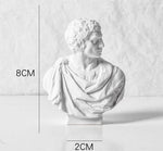 Estátua Grega  Personalidades 8cm