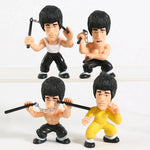 Boneco Bruce Lee Conjunto 4 Peças