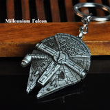 Chaveiro Star Wars Naves em Metal - Nerd Loja