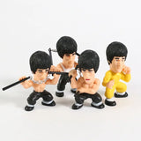 Boneco Bruce Lee Conjunto 4 Peças