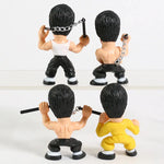 Boneco Bruce Lee Conjunto 4 Peças