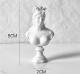 Estátua Grega Romana Personalidades 8cm