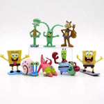 Boneco Bob Esponja Conjunto 8 Peças