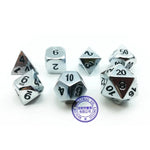 Dados Para RPG de Metal Conjunto - Nerd Loja