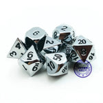 Dados Para RPG de Metal Conjunto - Nerd Loja