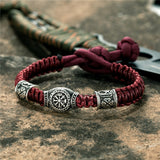 Bracelete Viking Runas - Nerd Loja