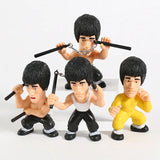 Boneco Bruce Lee Conjunto 4 Peças