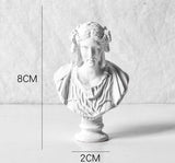 Estátua Grega Romana Personalidades 8cm