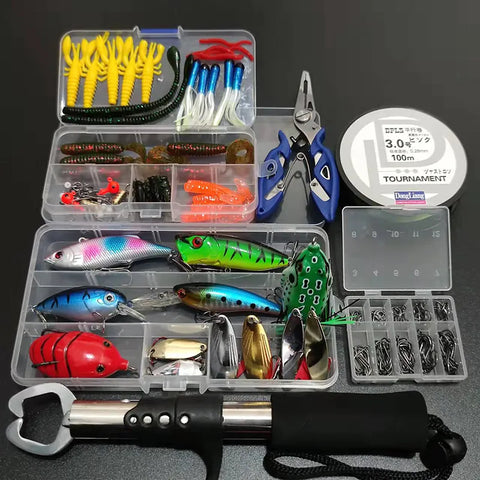 Kit de Pesca Completo 164 Peças