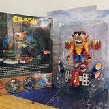 Boneco Crash Bandicoot Edição Deluxe 15cm Neca