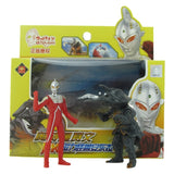 Boneco UltraMan com Monstro