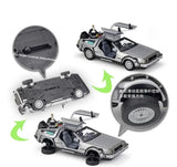 DELOREAN MINIATURA DE VOLTA PARA O FUTURO 1/2/3