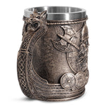 Caneca Viking Medieval 600ml - Nerd Loja