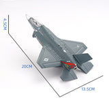 Miniatura de Avião com Led F35 F22 Caça