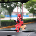 Mini Deadpool Decorativo Para Carro Boneco - Nerd Loja