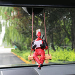 Mini Deadpool Decorativo Para Carro Boneco - Nerd Loja