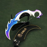 Karambit Saqueadora Valorant de Metal 16cm