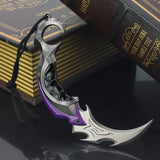 Karambit Saqueadora Valorant de Metal 16cm - Nerd Loja