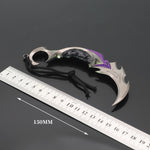 Karambit Saqueadora Valorant de Metal 16cm - Nerd Loja