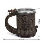 Caneca Viking Medieval 600ml 