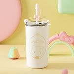 Copo Hello Kitty Térmico com Canudo 480ml