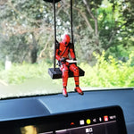 Mini Deadpool Decorativo Para Carro Boneco