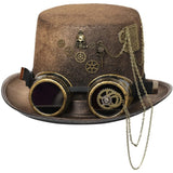 Chapéu Steampunk Acompanha Óculos