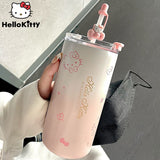 Copo Hello Kitty Térmico com Canudo 480ml