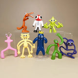 Bonecos Rainbow Friends Conjunto 8 Peças