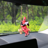 Mini Deadpool Decorativo Para Carro Boneco