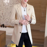 Blazer Masculino Slim Casual