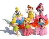 Boneca Princesa Disney Conjunto com 6 Peças 5 Princesas + 1 Sininho - Disney