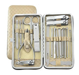 Kit Manicure Pedicure 18 Peças + Estojo