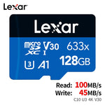 Micro Cartão SD Lexar Classe 10 Original Alta Performance 128GB 256GB 512GB 1TB