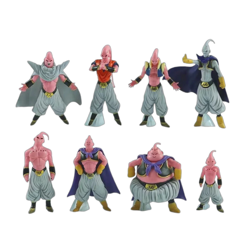 Majin Buu Anime Dragon Ball Z Action Figure PVC, estatueta dos