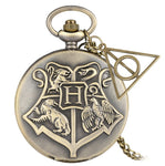 Relógio Harry Potter de Bolso Hogwards