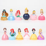 Conjunto com 12 Peças Princesas da Disney