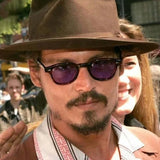 Óculos Modelo Johnny Depp Moda Retrô UV400 - NerdLoja