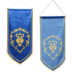 Bandeira Horda Aliança WOW 130x57cm  World Of Warcraft